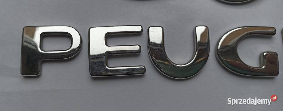 napis emblemat Peugeot 307 Lipno