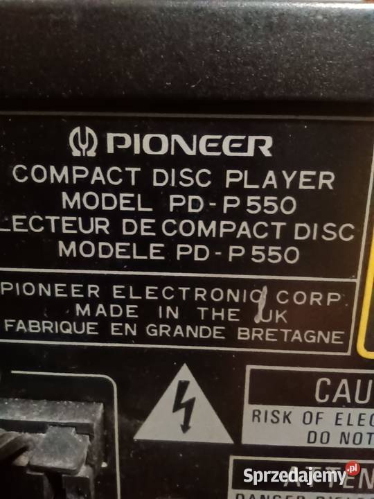 Pioneer AP550 mini wieża retro Wieże i miniwieże Płock sprzedam