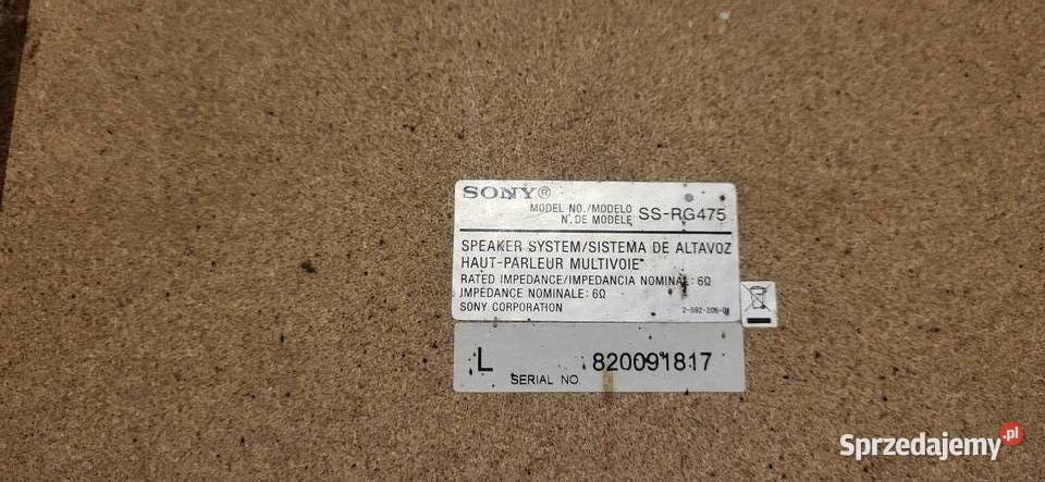 Wieża SONY MHCRG270 mazowieckie Warszawa