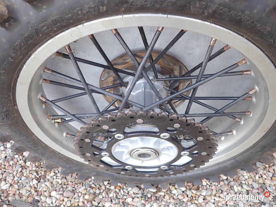 Koło Przód 21 x 160 DID Tył 18 x 250 Opona lubuskie Strzelce Krajeńskie