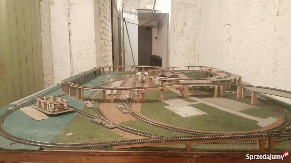 Makieta w skali TT kolejka elektryczna