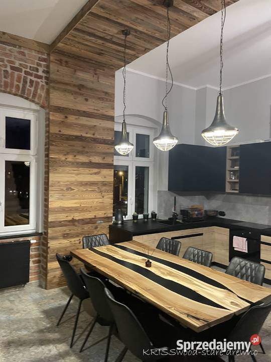 Stare drewno deski na ścianę sufit wystrój Opole