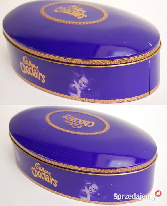 Stara puszka na cukierki Cadbury Choclairs Lublin