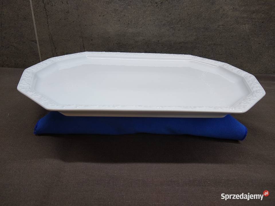 Talerz do ryb Rosenthal Biała Maria 34 Kalisz