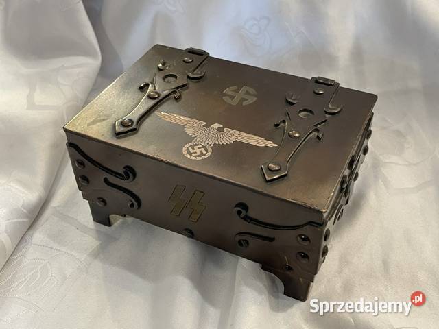 Szkatułka Kasetka III Rzesza SS Parteiadler małopolskie Kraków