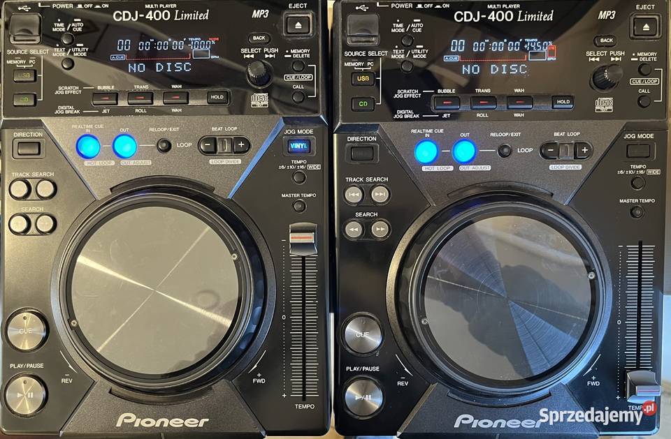 Pioneer CDJ400 Limited 2x CDUSBMIDIMP3 Scratch Warszawa