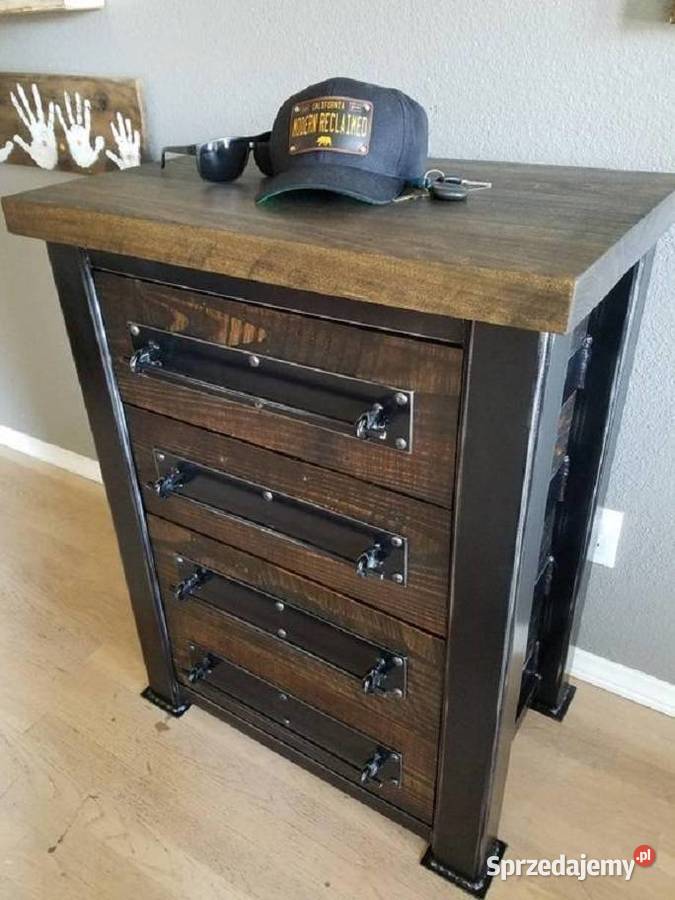 INDUSTRIALNA Komoda łazienkowa luksusowa komoda Szafy, regały, półki Warszawa