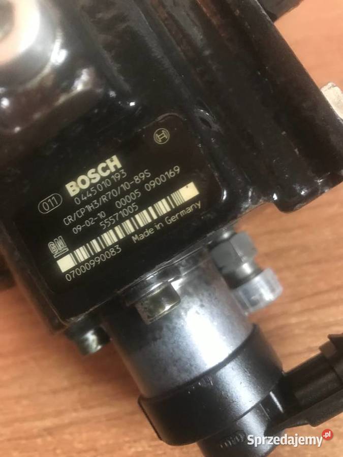 Pompa wysokiego ciśnienia opel 20 CDTI Układ paliwowy