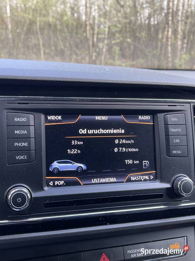 Seat Leon III 14 TSI 2014 Zadbany serwisie manualna Samochody osobowe Białystok
