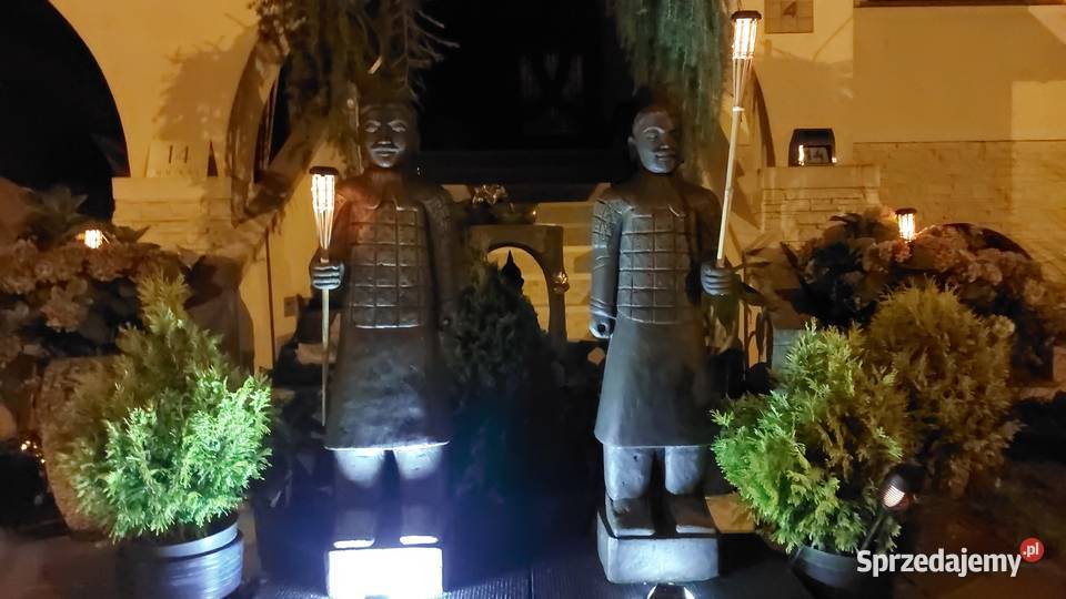 Strażnik z terakoty SAMURAI do ogrodu 160 Wrocław sprzedam