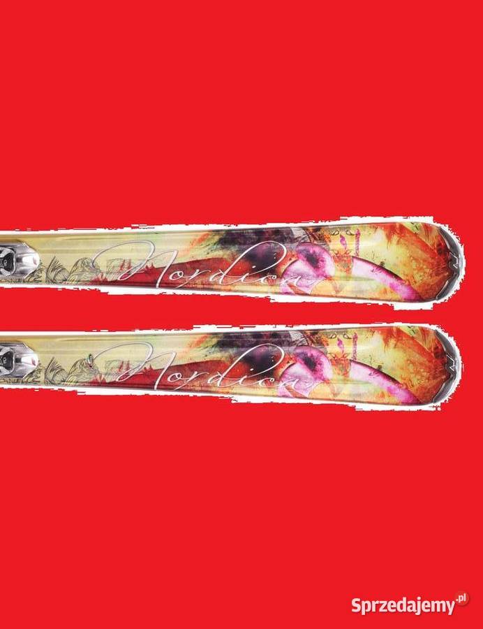 Narty 165 damskie NORDICA wiązania MARKER N Narty Wrocław