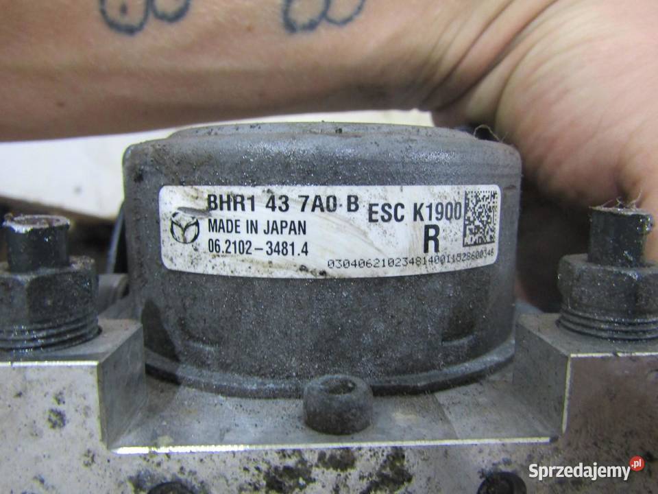 MODULATOR STEROWNIK POMPA ABS MAZDA 3 BM BN