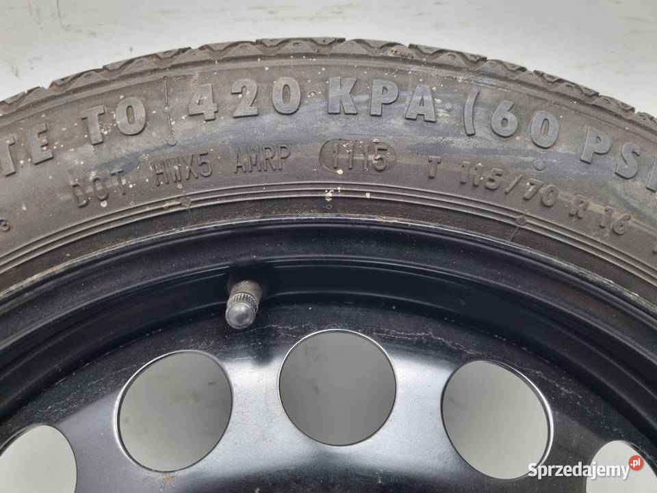 KOŁO DOJAZDOWE Opel Astra J Zafira C dojazdówka Chełm