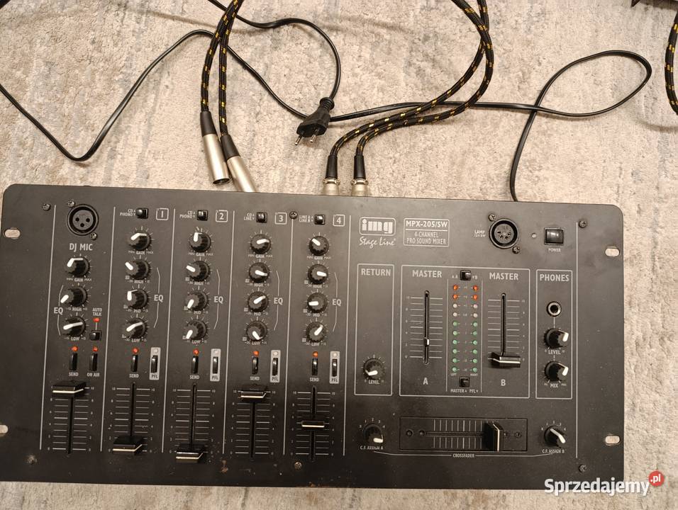Mikser DJ IMG Stage Line MPX205SW Kutno
