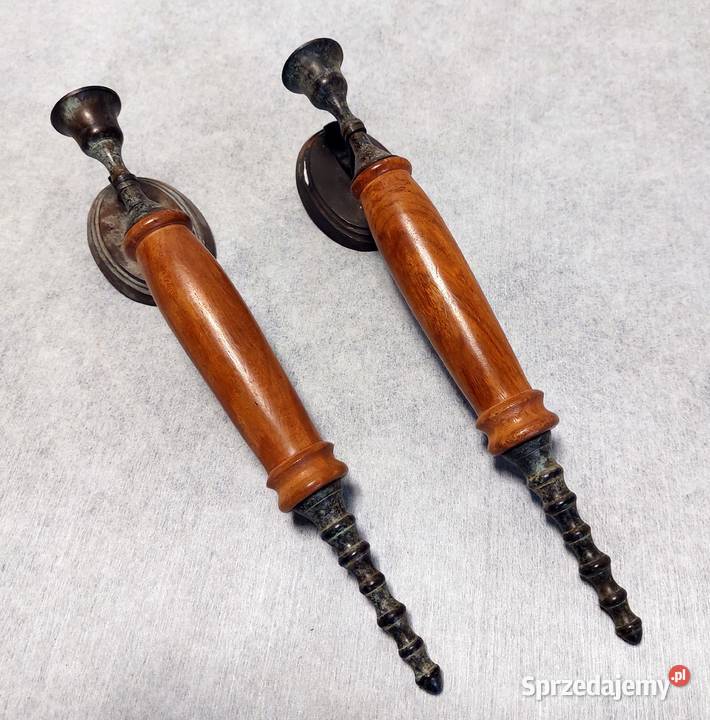 Para ściennych świeczników kinkiety ścienne zachodniopomorskie Stargard sprzedam