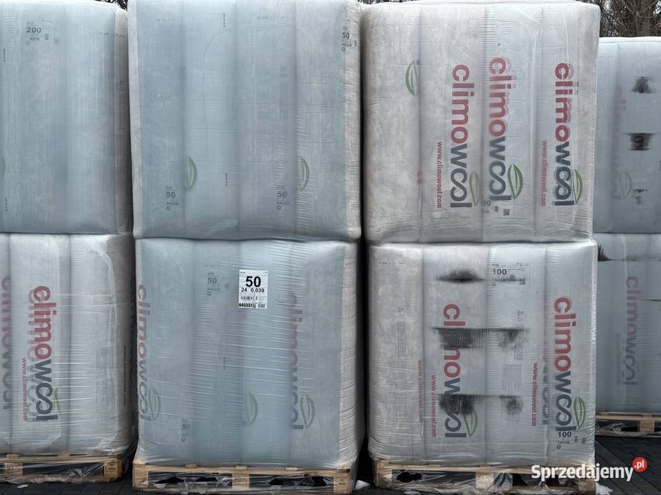 Wełna mineralna mata Climowool DF035 lambda 0035 Oleśnica