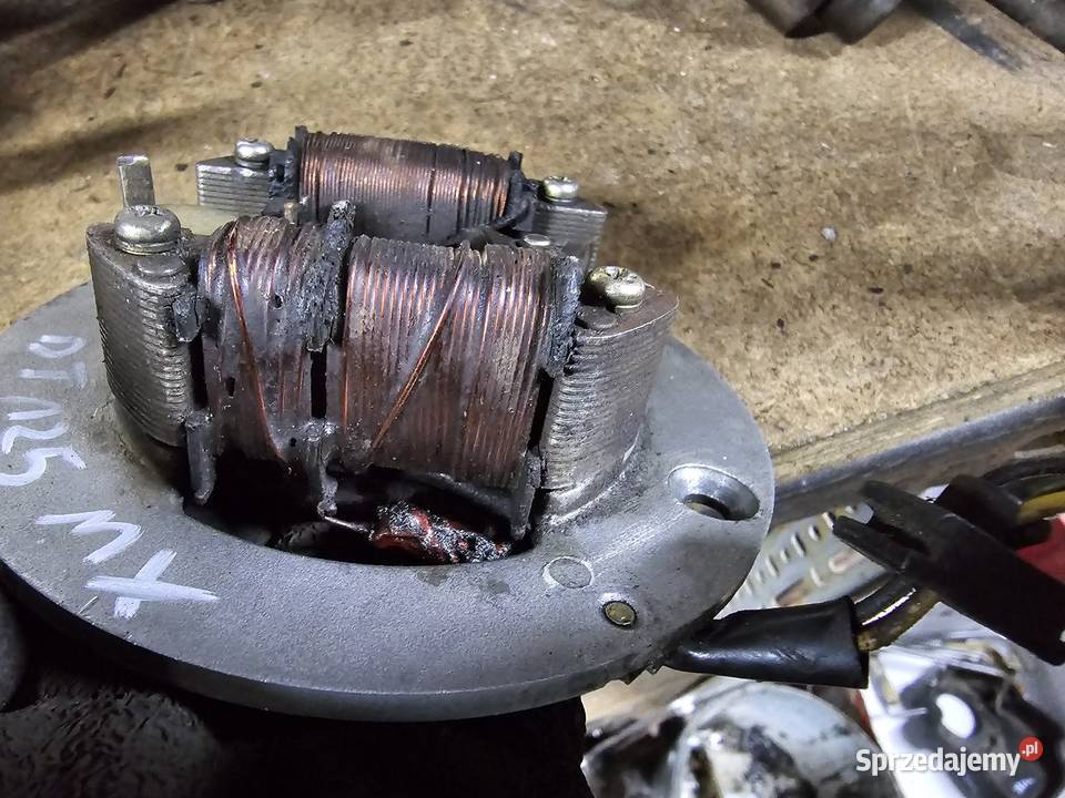 Yamaha DT 125 MX 2a8 zapłon iskrownik stojan Jelenia Góra sprzedam