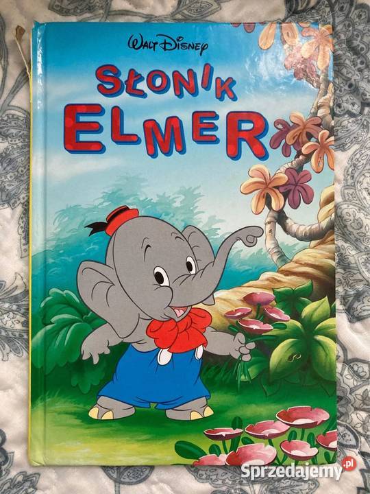 Książka Słonik Elmer Disney Lata 90 mazowieckie Warszawa