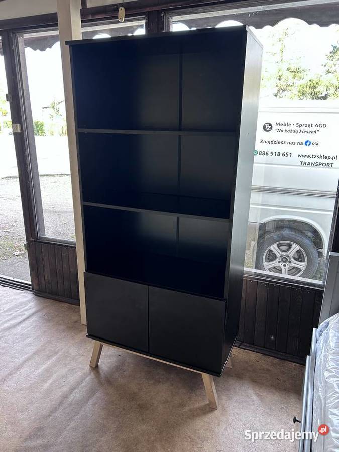 Regał skandynawski UKLA półki 2 fronty CLIC NOWY Rybnik