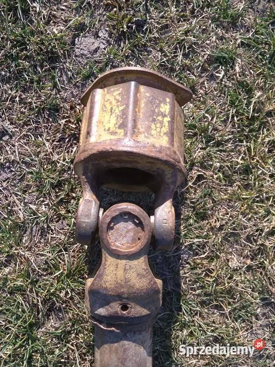 Wałek przekaznika mocy ze sprzęgłem długi WOM nieuszkodzony Części zamienne lubelskie Krasnystaw