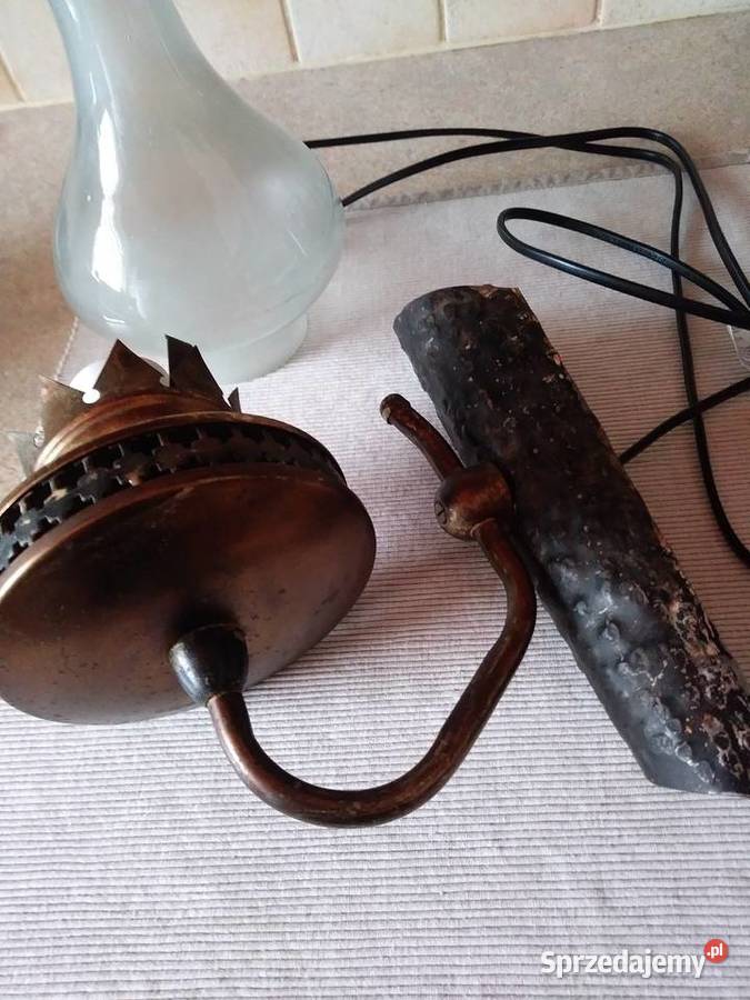 vintage kinkiet metaloplastyka Nowy Targ