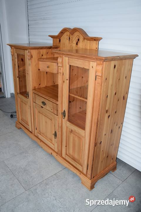 kredens z drewna sosnowego nowy Olsztyn