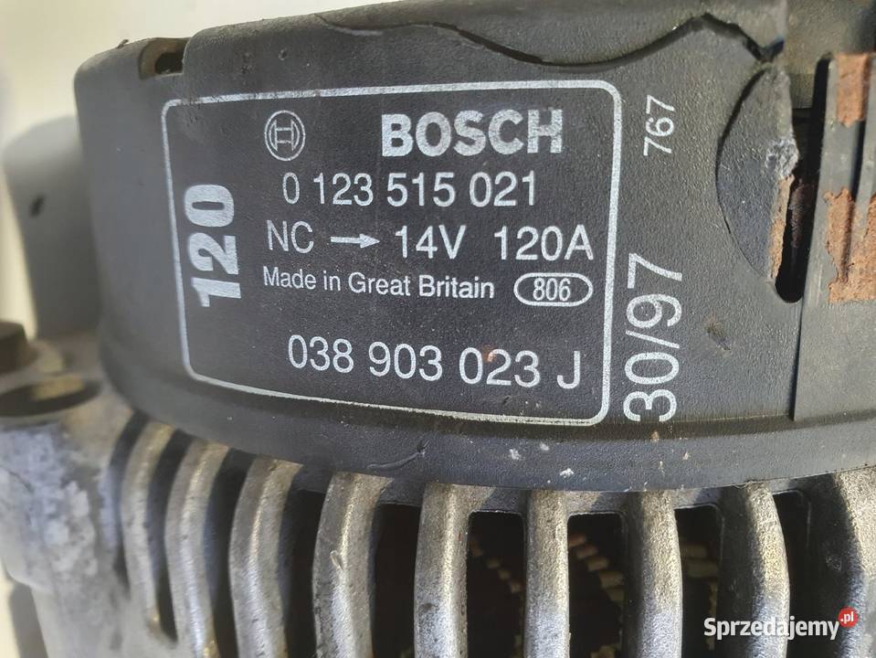 Audi A3 8L Golf IV 19 TDI ALTERNATOR 0123515021 Janów sprzedam