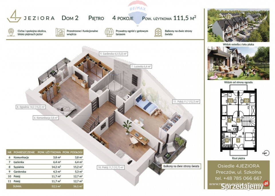 NOWOCZESNE DOMY W OAZIE SPOKOJU Preczów