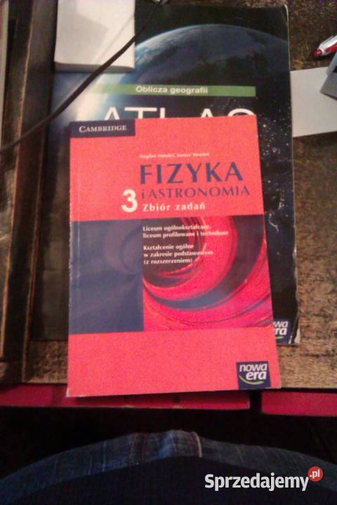 Fizyka i astronomia zbiór zadań antykwariaty