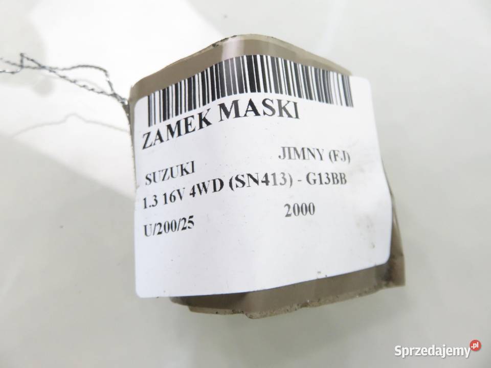 ZAMEK MASKI SUZUKI JIMNY małopolskie sprzedam