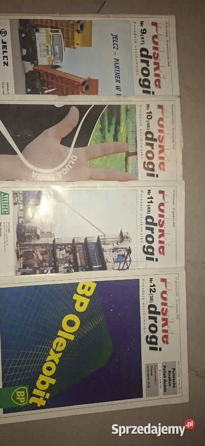 Kolekcja Polskie Drogi 1998 Kompletny rocznik wielkopolskie Łęczyca