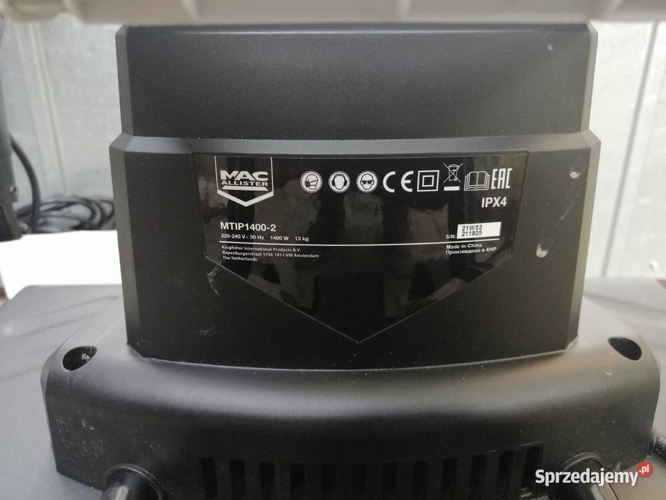 GLEBOGRYZARKA ELEKTRYCZNA MACALLISTER MTIP14002 wielkopolskie Wyrzeka