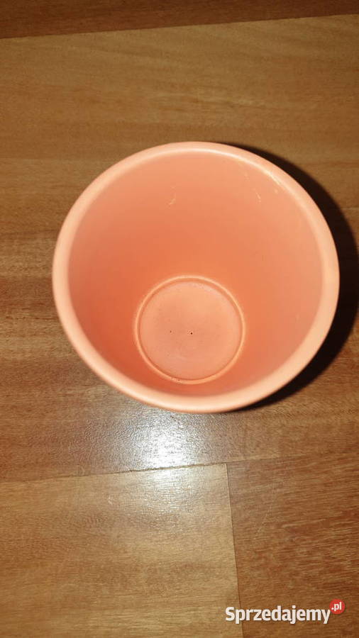 Osłonka doniczka gliniana ceramiczna szkliwiona Warszawa