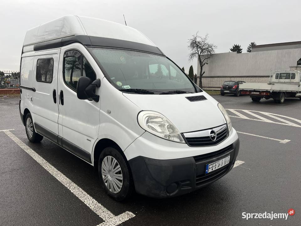 Opel Vivaro Kampervan L1H2 łazienka prysznic WC Ostrów Wielkopolski sprzedam