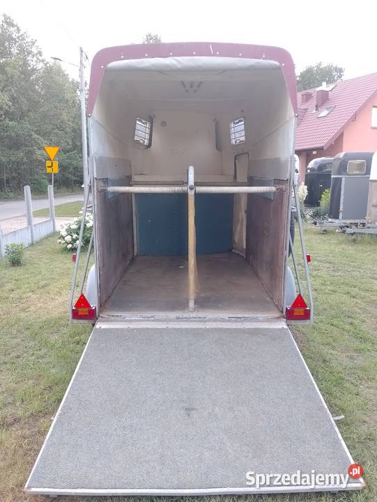 Przyczepa do przewozu koni Do przewozu koni Żerdzina