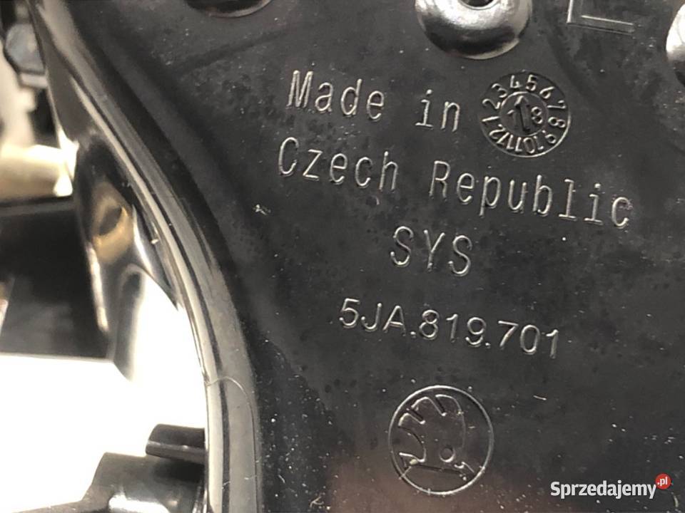 KRATKA NAWIEWU PRZÓD SKODA RAPID 5JA820951D podkarpackie