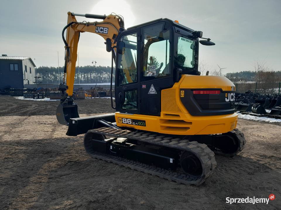JCB 86C1 2017R KOPARKA GĄSIENICOWA 85Z1 8085 CAT