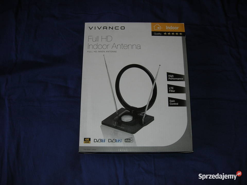 Antena pokojowa DVB-T2