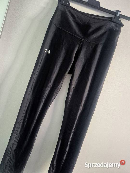 Czarne legginsy sportowe Under Armour rozmiar S