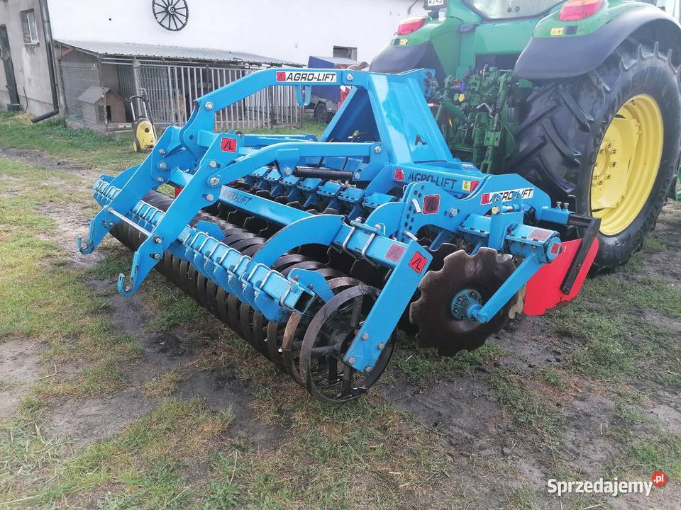 Agregat talerzowy Agro Lift Talerzówka kujawsko-pomorskie Małszyce sprzedam