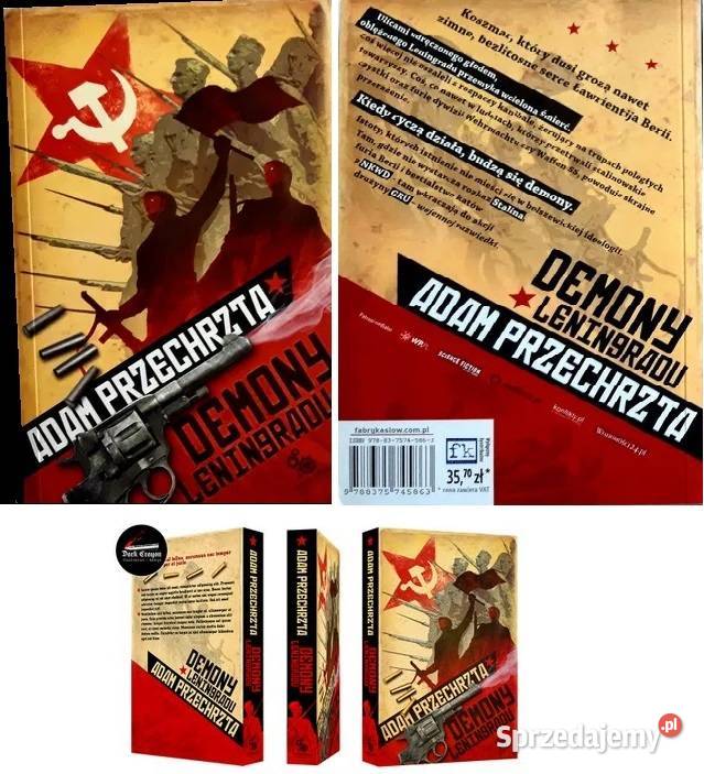 Demony Leningradu Adam Przechrzta fantasy Kielce sprzedam
