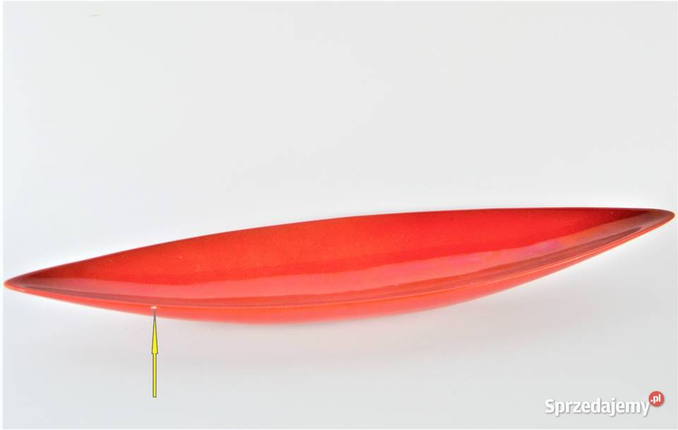 Look Patera łódka Zsolnay Trk Janos bordowa Warszawa