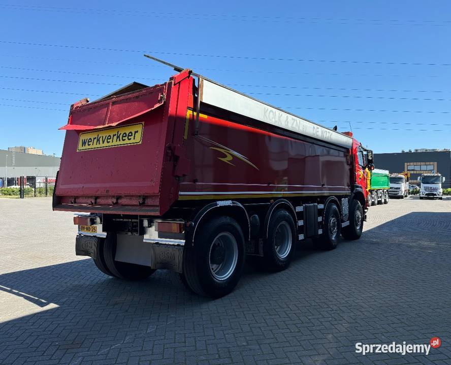 Wywrotka 4 osiowa 8x8 Terberg automatyczna Warszawa