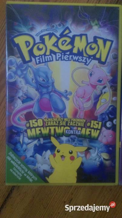 Pokemon Kasety VHS x 2 Lębork sprzedam
