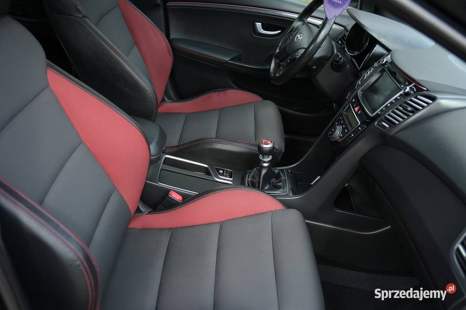 Hyundai I30 II 16 TGDI 186 FULL Panorama Samochody osobowe Kielce sprzedam
