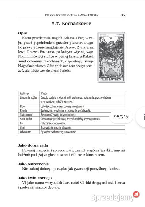 Klucze do tarota Hajo Banzhaf Skierniewice