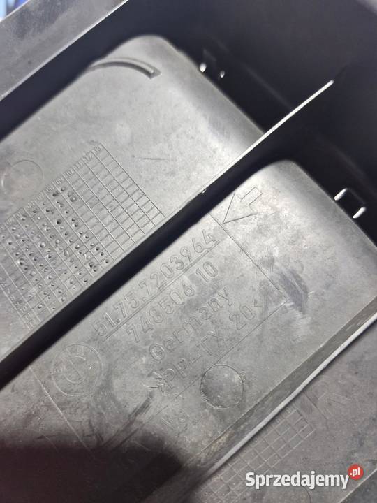 BMW E60 E61 DOLOT KANAŁ WLOT POWIETRZA PRAWY Przewody powietrza