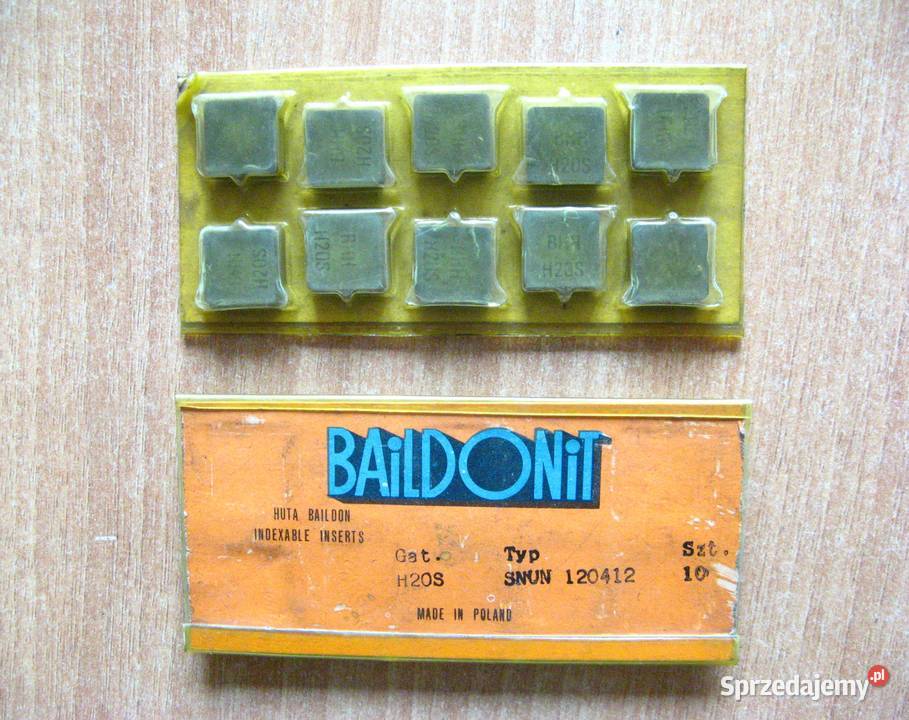 Płytka tokarska SNUN 120412 H20S BAILDONIT Dąbrowa Górnicza