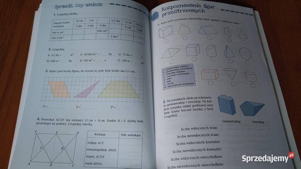 Matematyka z plusem 6 Ćwiczenia Geometria Wersja Gdańsk