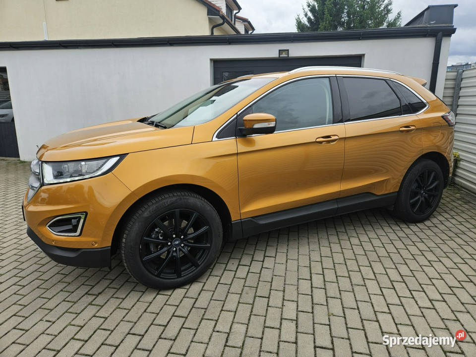 Ford EDGE 20 180 TITANIUM manual BEZWYPADEK garażowany Gdynia sprzedam